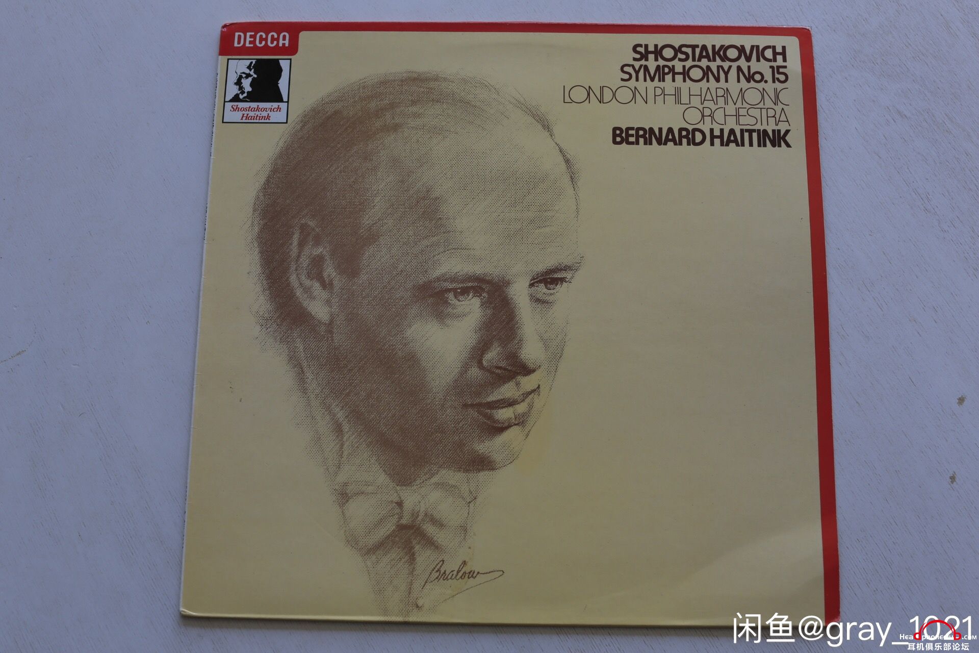 Decca SXL 6906 ŵڽƬФ˹ά15Op.141Bernard Haitinkָӣ׶ذš ...