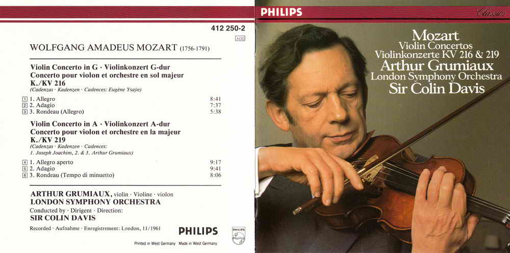 Mozart-Violin Concertos Nos.3,5_Grumiaux,Davis,LSO(Philips 412 250-2).jpg
